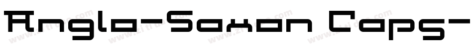 Anglo-Saxon Caps字体转换